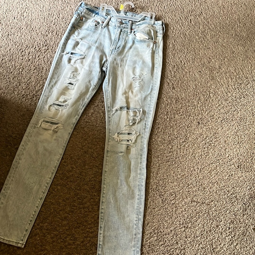 Slim Fit Light Blue American Eagle Jeans